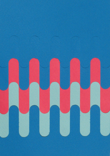 colorful paper art
