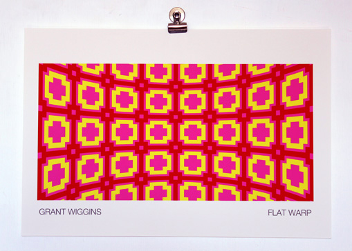 'Flat Warp' Unframed Print by Grant Wiggins
