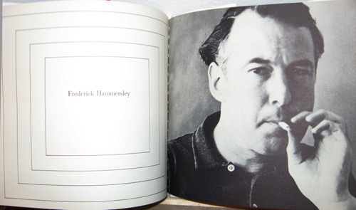 Frederick Hammersley, as pictured in the catalog of the 1959 Four Abstract Classicists exhibition