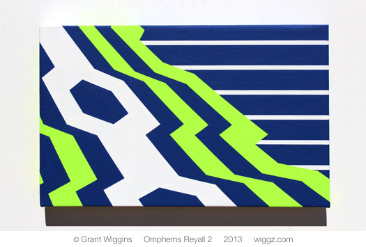 Graphic Geometric Art by Grant Wiggins - Omphems Reyall 2