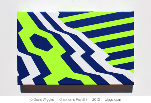 Graphic Geometric Art by Grant Wiggins - Omphems Reyall 2