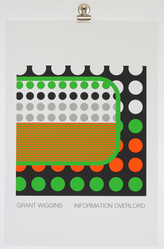 'Information Overlord' Unframed Print by Grant Wiggins
