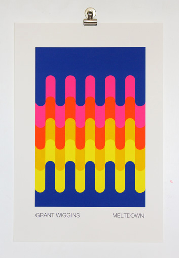 'Meltdown' Unframed Print by Grant Wiggins