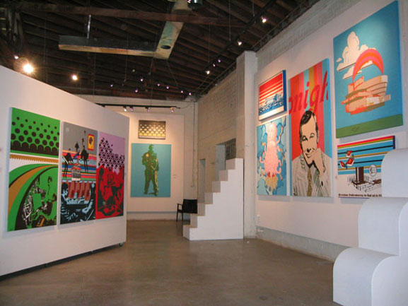 Grant Wiggins: 'Popped Out' at monOrchid Gallery 2003