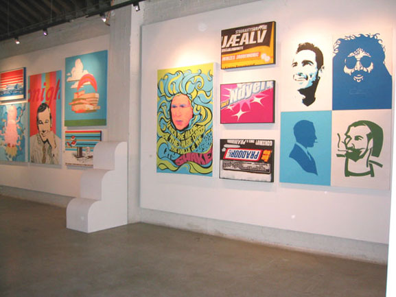Grant Wiggins: 'Popped Out' at monOrchid Gallery 2003