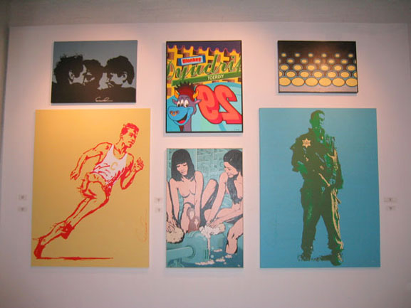 Grant Wiggins: 'Popped Out' at monOrchid Gallery 2003