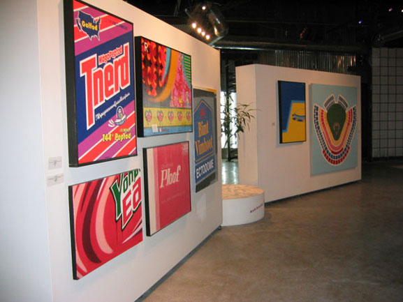 Grant Wiggins: 'Popped Out' at monOrchid Gallery 2003