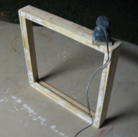 Sanding Stretcher Bars