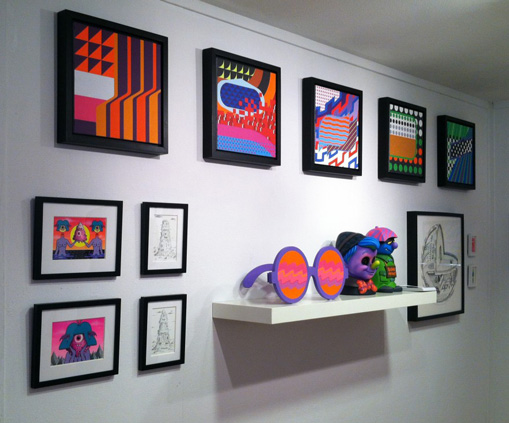 vivid visions at compound gallery in portland