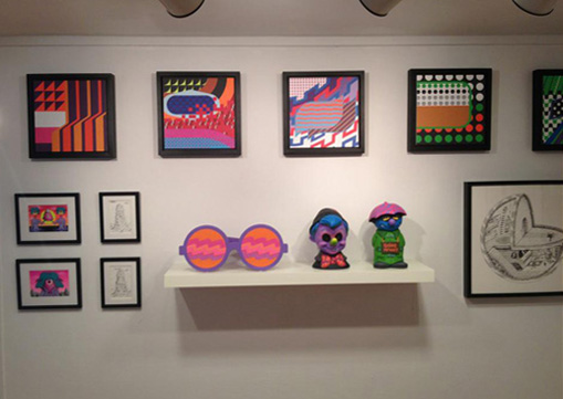 vivid visions at compound gallery in portland