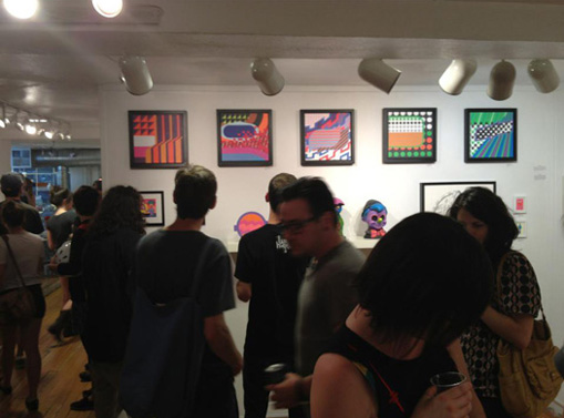 vivid visions at compound gallery in portland