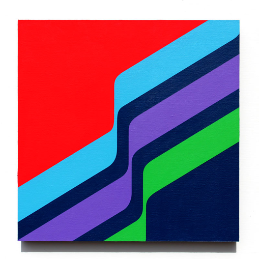 grant wiggins – transverse 2 – acrylic on panel-mounted canvas – 2016